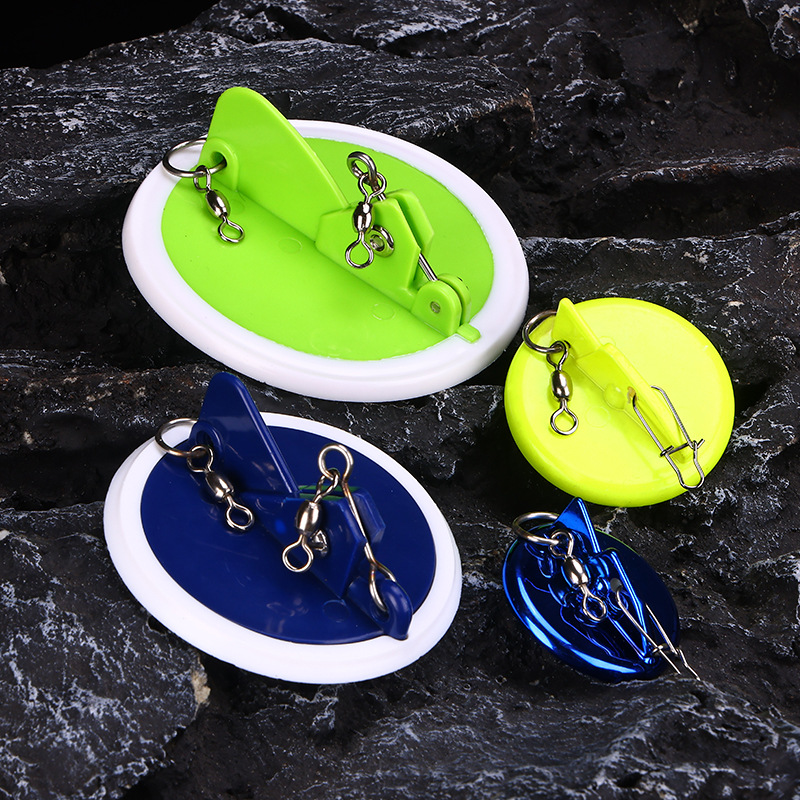 Fishing Line Winder - อุปกรณ์ตกปลาพลาสติก ABS แบบมีน้ำหนักเทียมสำหรับตกปลาทะเลอุปกรณ์ตกปลาเรือขนาด22กรัม/37กรัม/58/155กรัม
