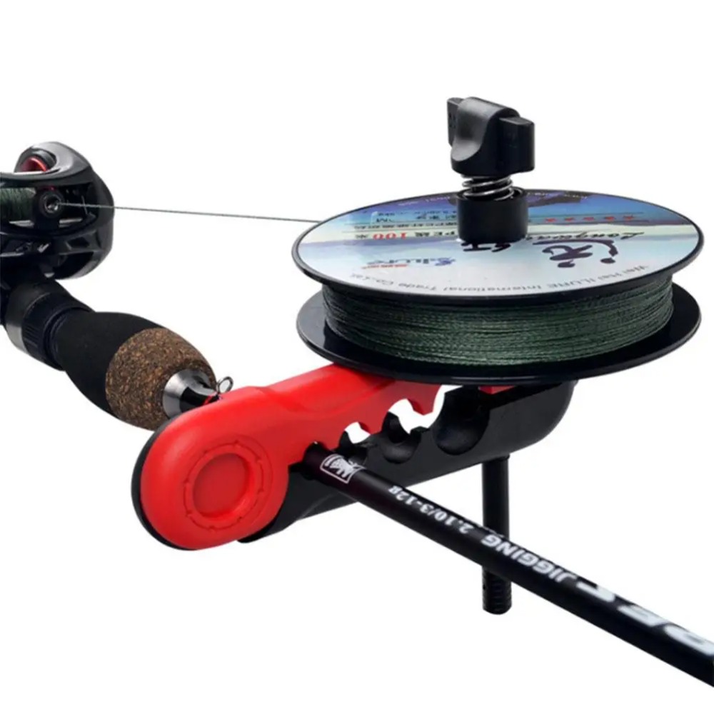 Fishing Line Spooler - เครื่องม้วนสายเบ็ดแบบพกพา สำหรับรอกเบทคาสติ้งและรอกสปินนิ่ง วัสดุ ABS สำหรับม้วนสายตกปลาคาร์พ อุปกรณ์ตกปลา
