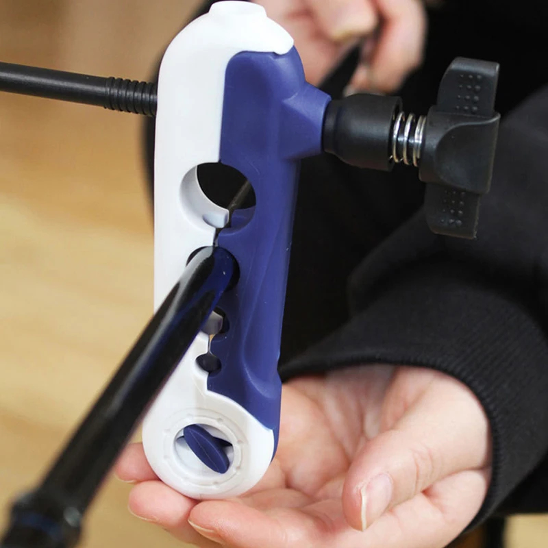 Fishing Line Dispenser - เครื่องม้วนสายเบ็ดตกปลาแบบปรับได้ 1/2 ชิ้น เครื่องม้วนสายเบ็ดแบบพกพา สำหรับคันเบ็ดหลากหลายประเภท