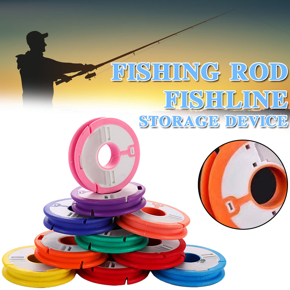 Fishing Line Spool - ตัวเชื่อมต่อสายเบ็ดตกปลาซิลิโคนอเนกประสงค์ ที่วางสายเบ็ด อุปกรณ์ตกปลา ตัวเชื่อมต่อแกน แผ่นม้วนสาย 1