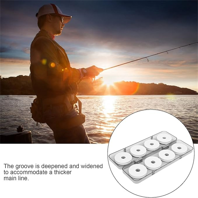 Fishing Line Box - กล่องใส่สายเอ็นตกปลาแบบม้วน 8/16 ช่อง ไม่ทำลายเส้นเอ็น