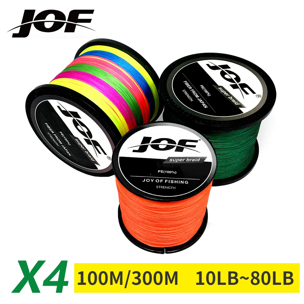 Copolymer Line - Jof senar pancing PE ถัก X4ยาว300เมตร100เมตรสายปลาคาร์พมัลติฟิลาเมนต์ญี่ปุ่นสายทะเลหลากสีแข็งแรงมาก