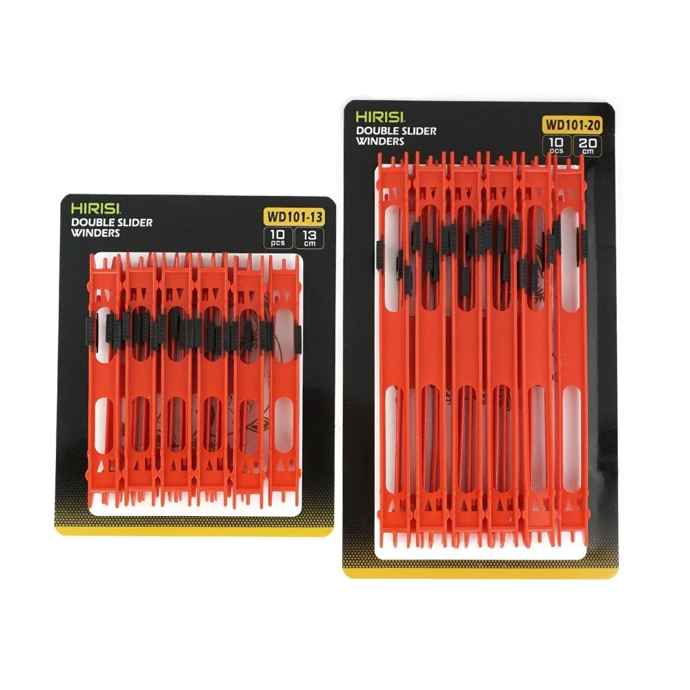 Fishing Line Winder - แผ่นพลาสติกสำหรับพันสายเอ็นตกปลา 10 ชิ้น อุปกรณ์เสริมสำหรับสายเอ็นตกปลา