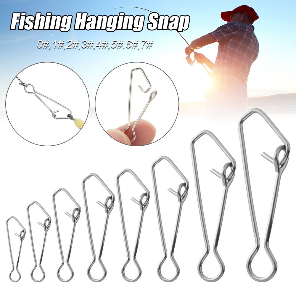 50ชิ้น/แพ็ค Fast คลิปล็อคตะขอต - Saltwater Line บทวิจารณ์และราคา