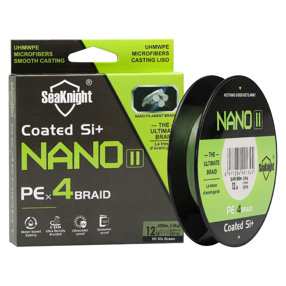 2024 SEAKNIGHT ใหม่ NANO II 10 - Copolymer Line บทวิจารณ์และราคา