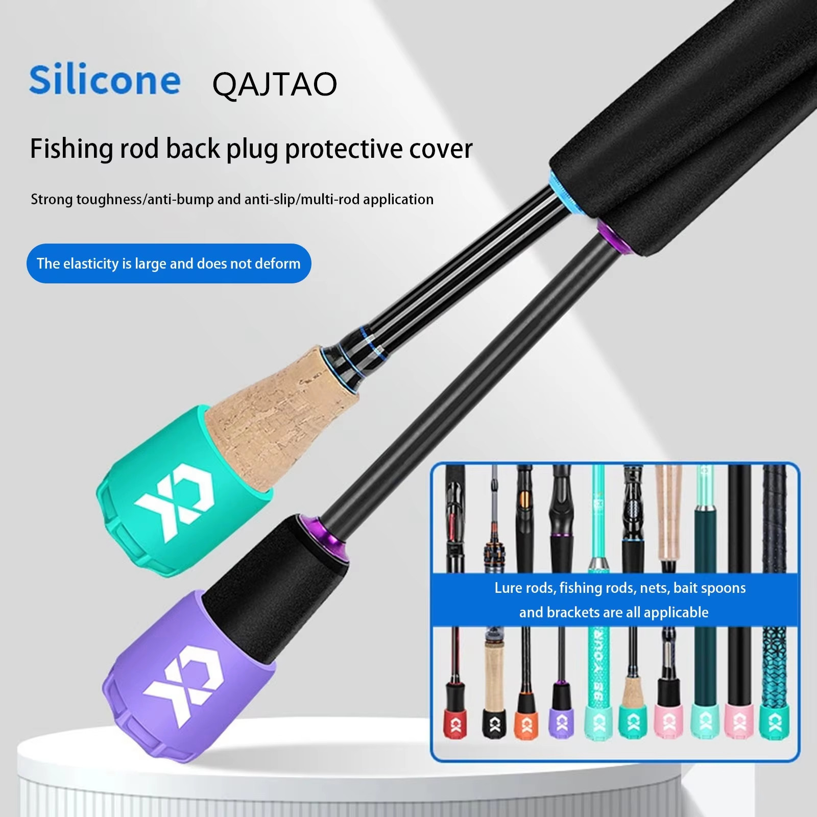 ปลอกป้องกันปลายคันเบ็ดซิลิโคน  - Fishing Line Box บทวิจารณ์และราคา