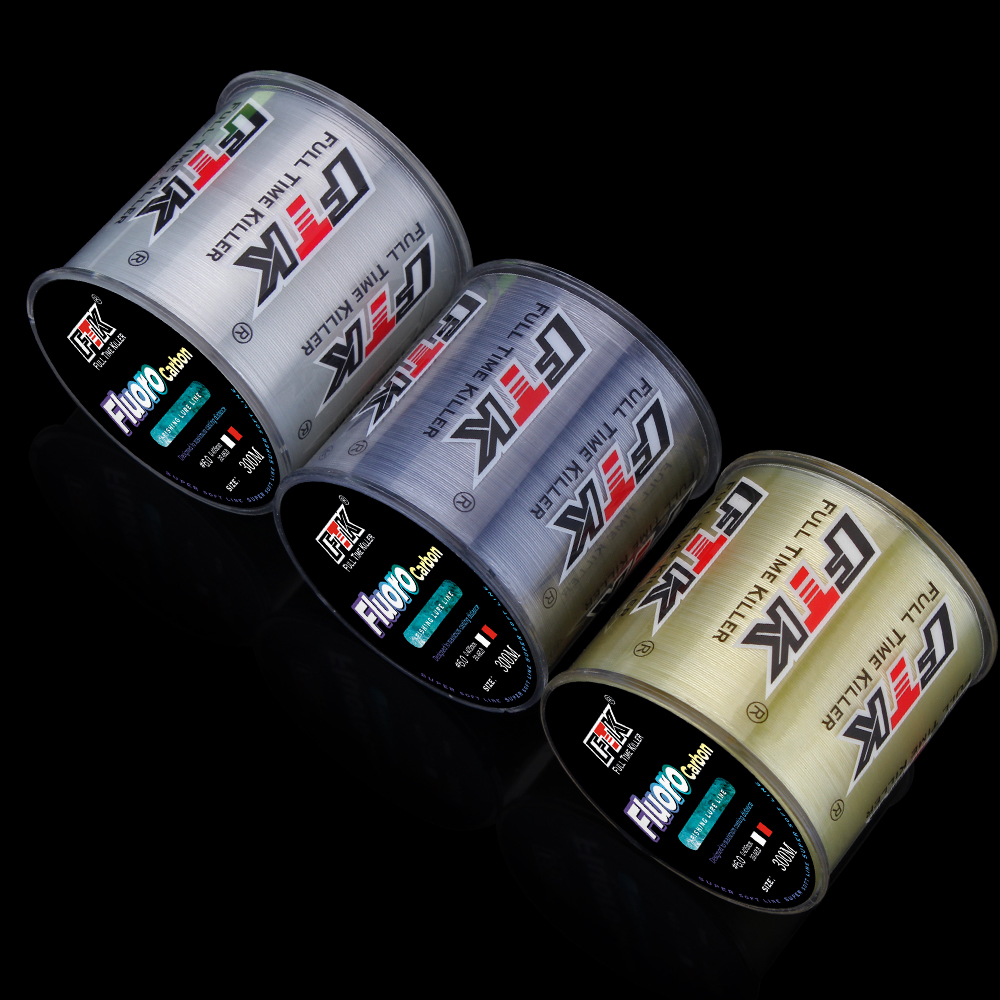 FTK สายตกปลา 300 M/500 M คาร์บ - Fluorocarbon Line บทวิจารณ์และราคา