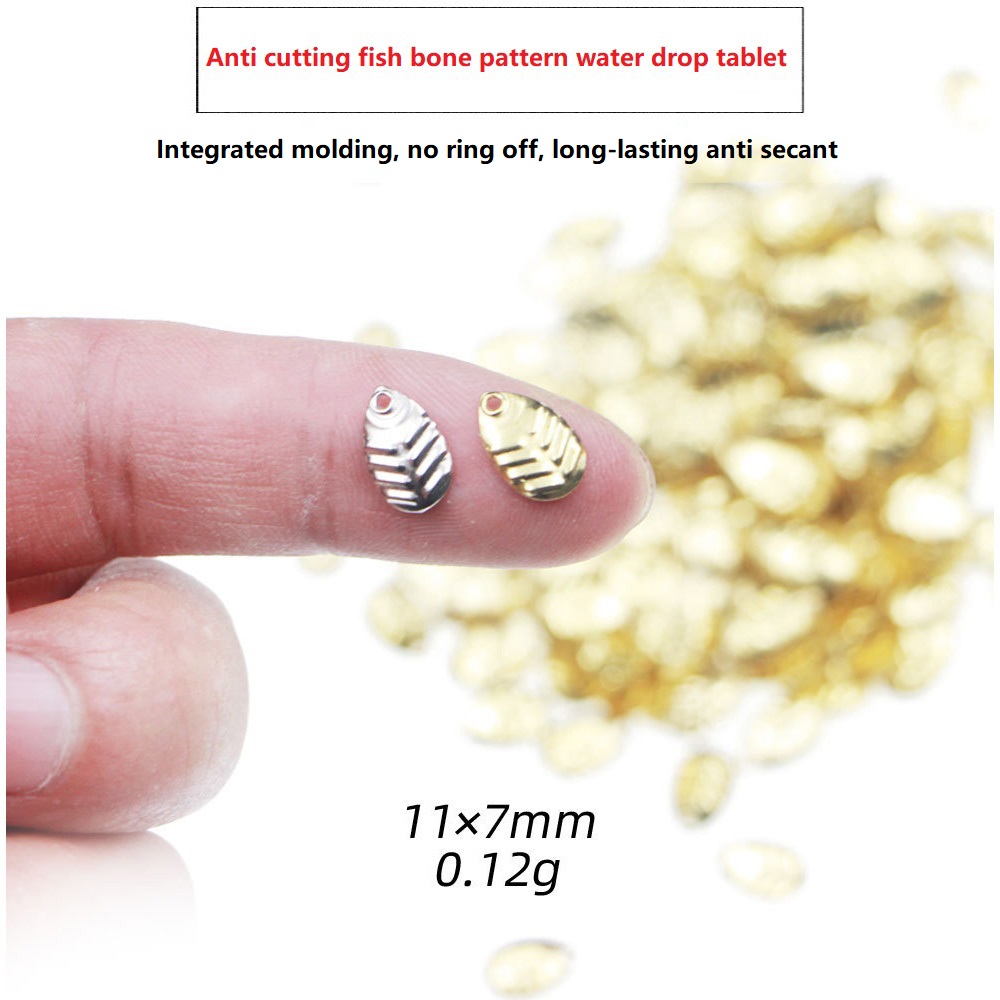 50 ชิ้น/ล็อต DIY ตกปลา Spinner - Monofilament Line บทวิจารณ์และราคา