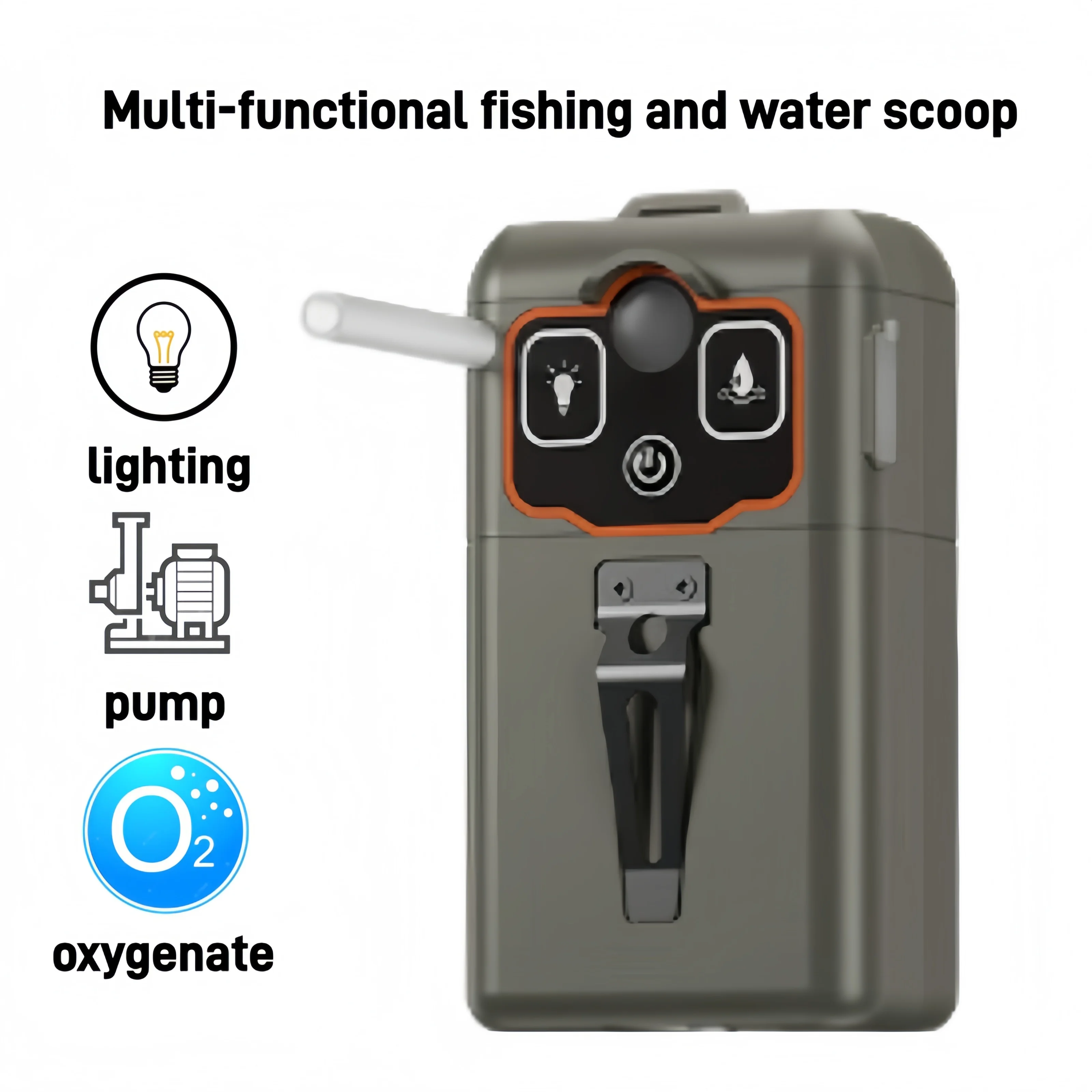 ปั๊มน้ำไฟฟ้าแบบพกพา ชาร์จ USB  - Fishing Line Dispenser บทวิจารณ์และราคา