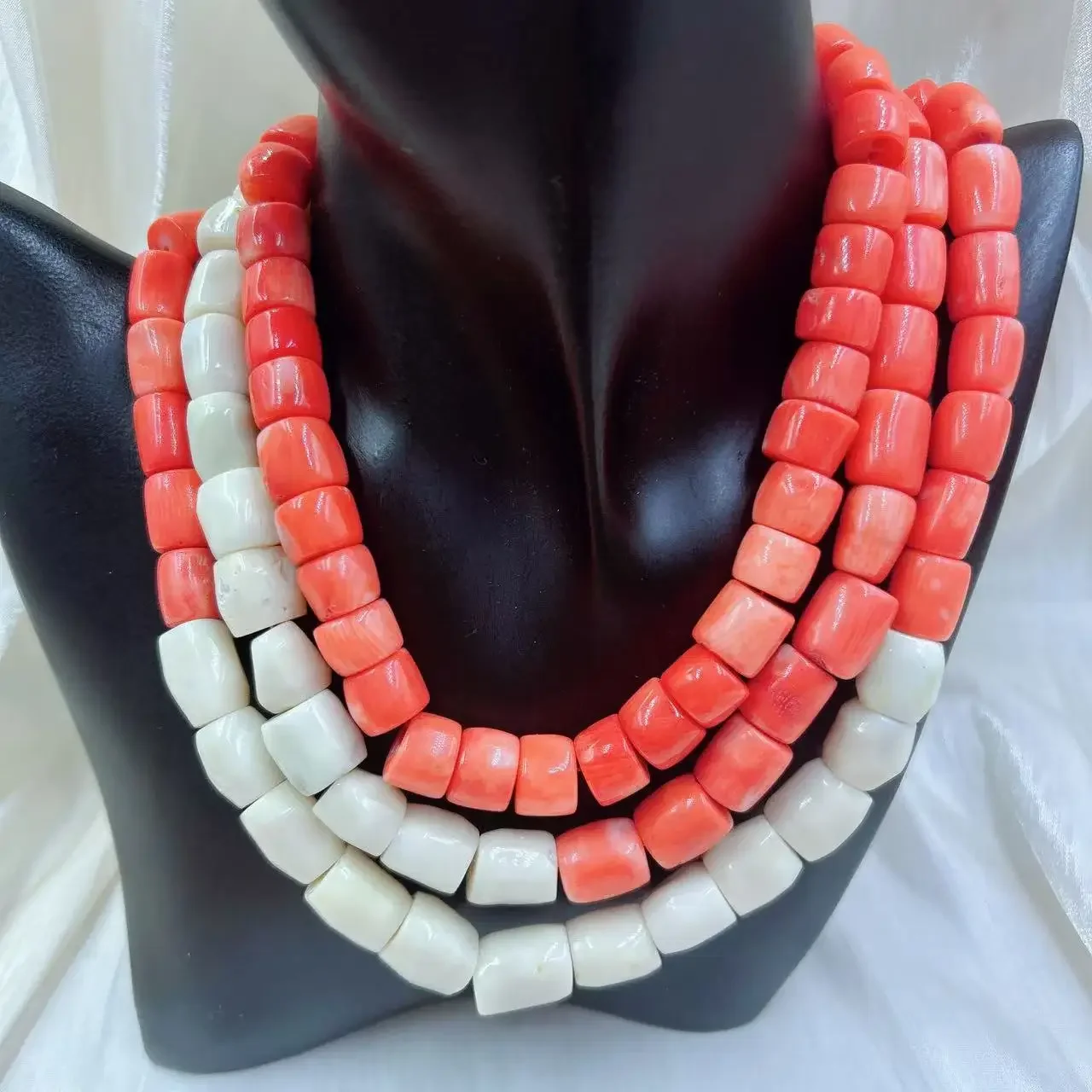 สีส้มสีแดง Vintage รอบธรรมชาติ - Freshwater Line บทวิจารณ์และราคา