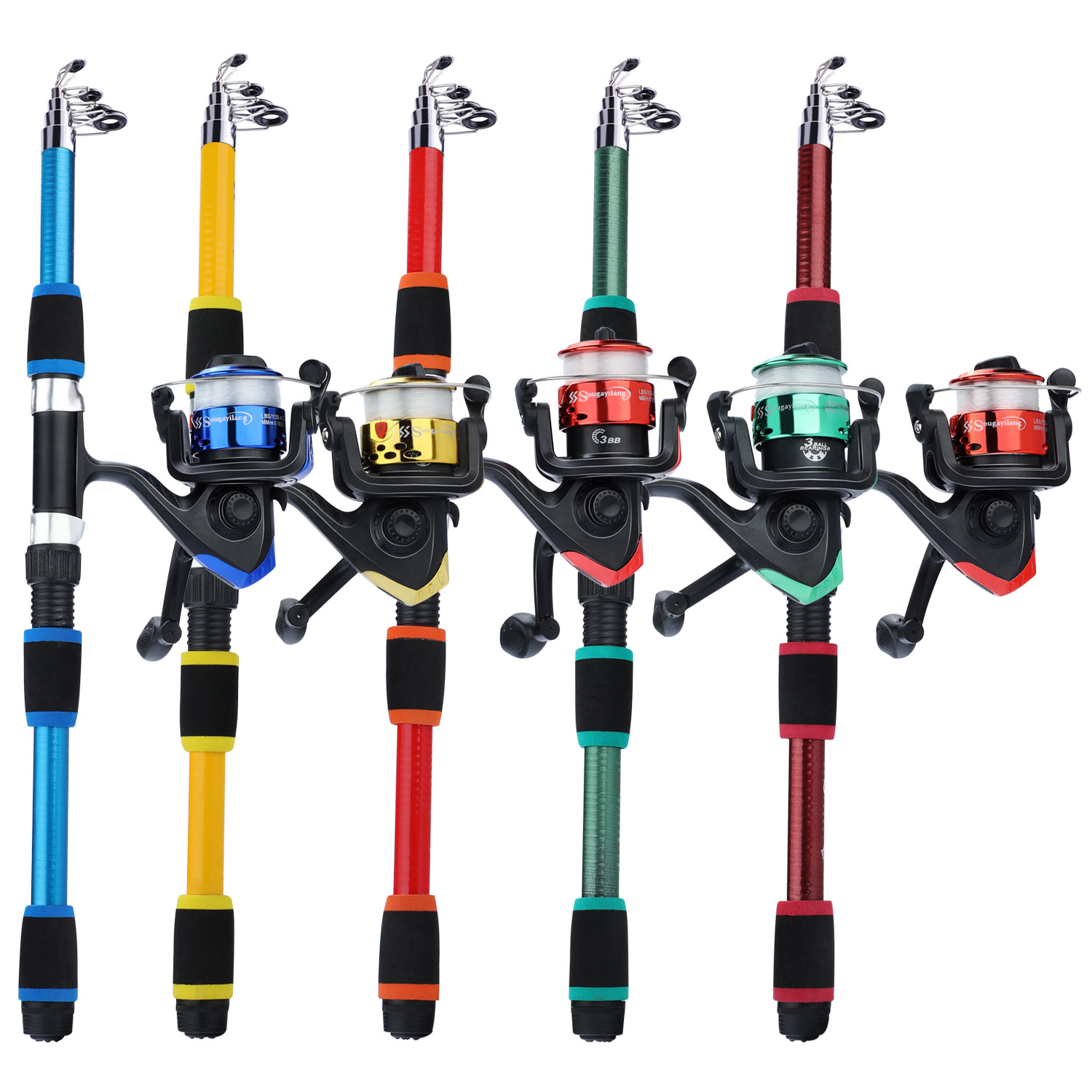 Sougayilang เด็กตกปลาชุดเสาชุด - Freshwater Line บทวิจารณ์และราคา