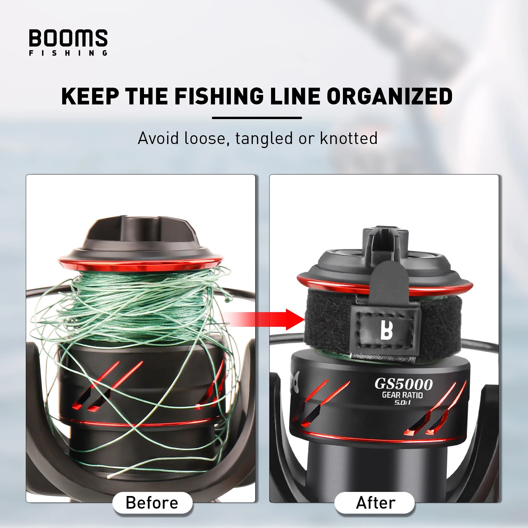 Booms SB1ตกปลา4ชิ้นรอกสปินนิ่ง - Fishing Line Spool บทวิจารณ์และราคา